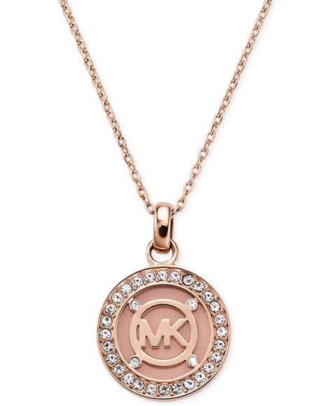 ebay michael kors necklace|michael kors necklace and earrings.